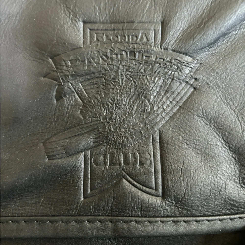Florida Panthers club briefcase with the Florida Panthers logo